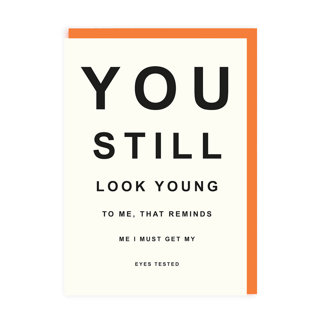 Picture of Get My Eyes Tested Greeting Card (7327)