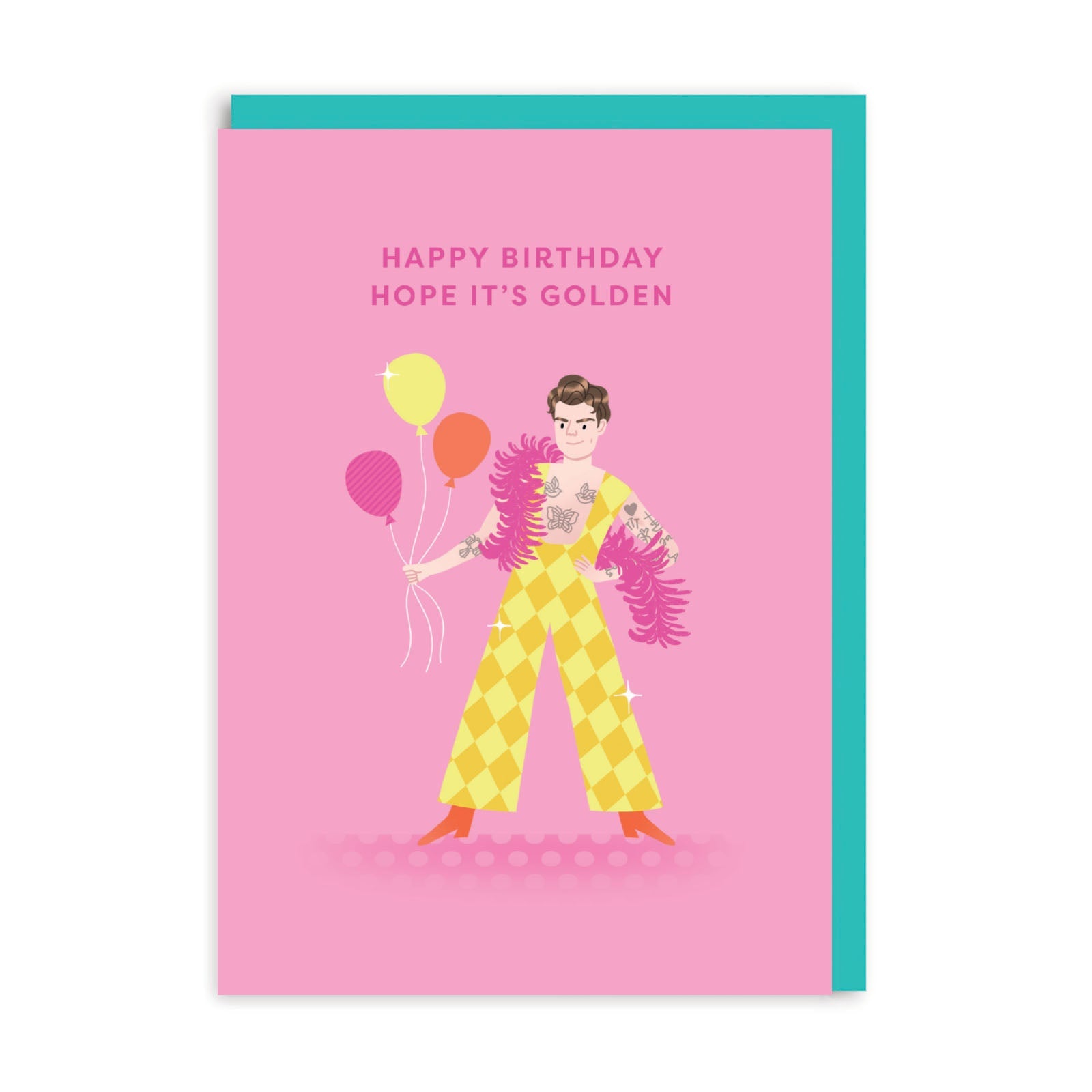 Picture of Harry Styles Party Card (8896)