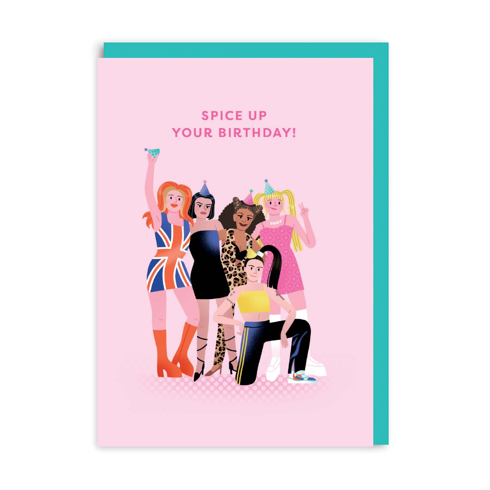 Picture of Spice Girls B'day Card (8906)