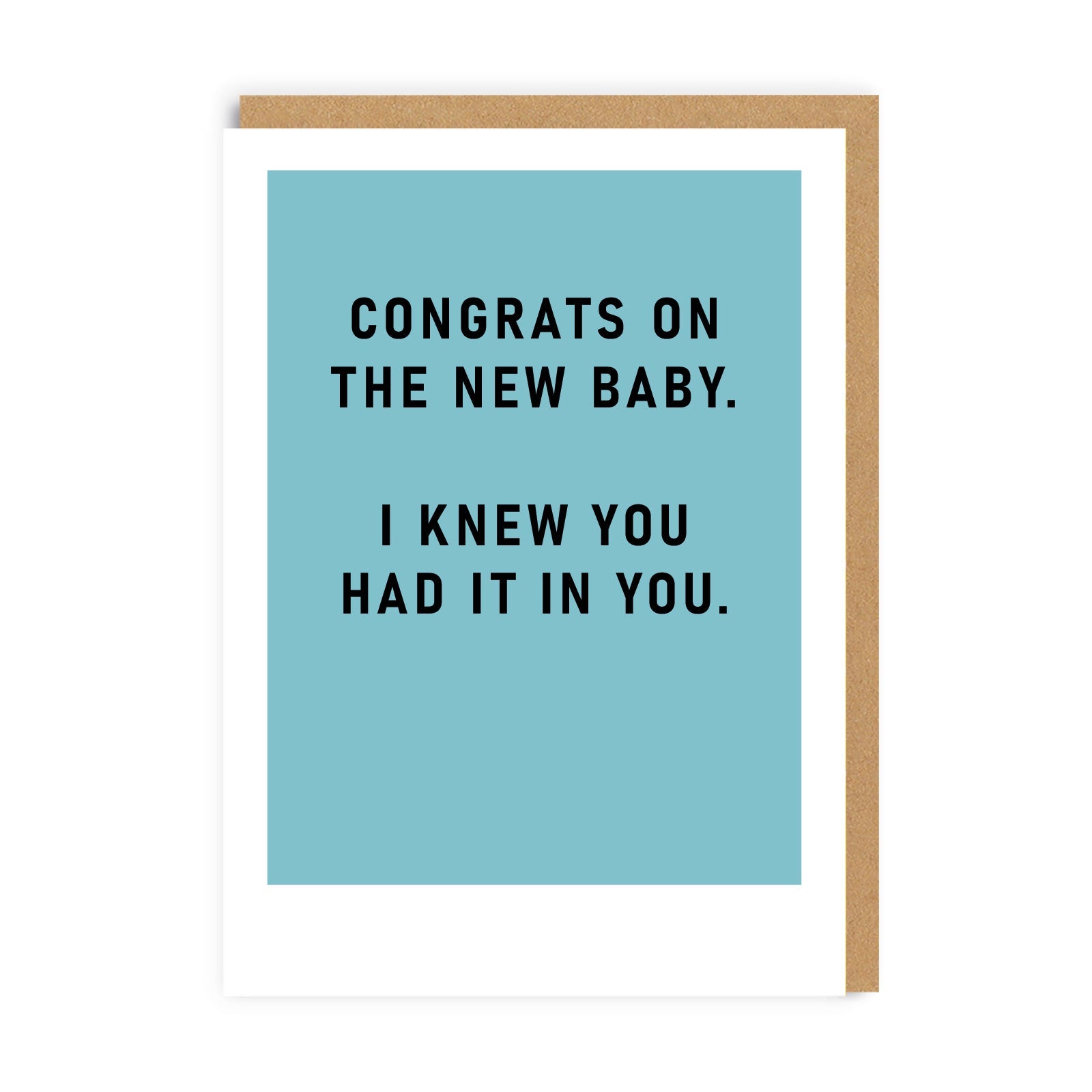 Picture of I Knew You Had It In You Greeting Card (9245)