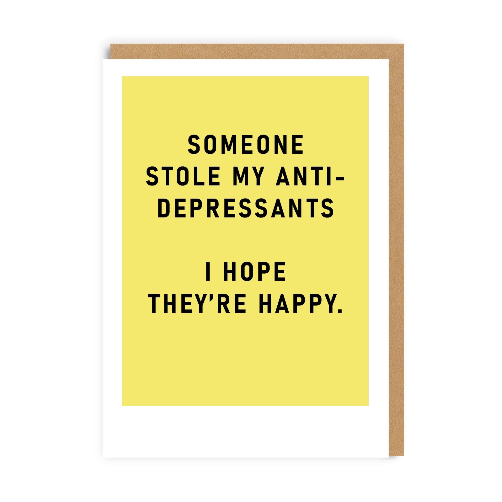 Picture of Anti Depressants Greeting Card (9247)