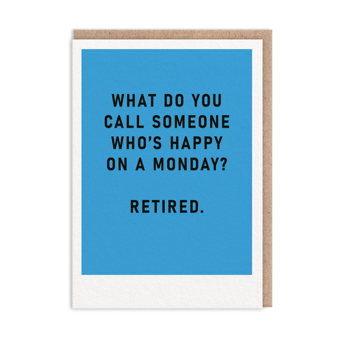 Picture of Happy Monday Greeting Card (9835)
