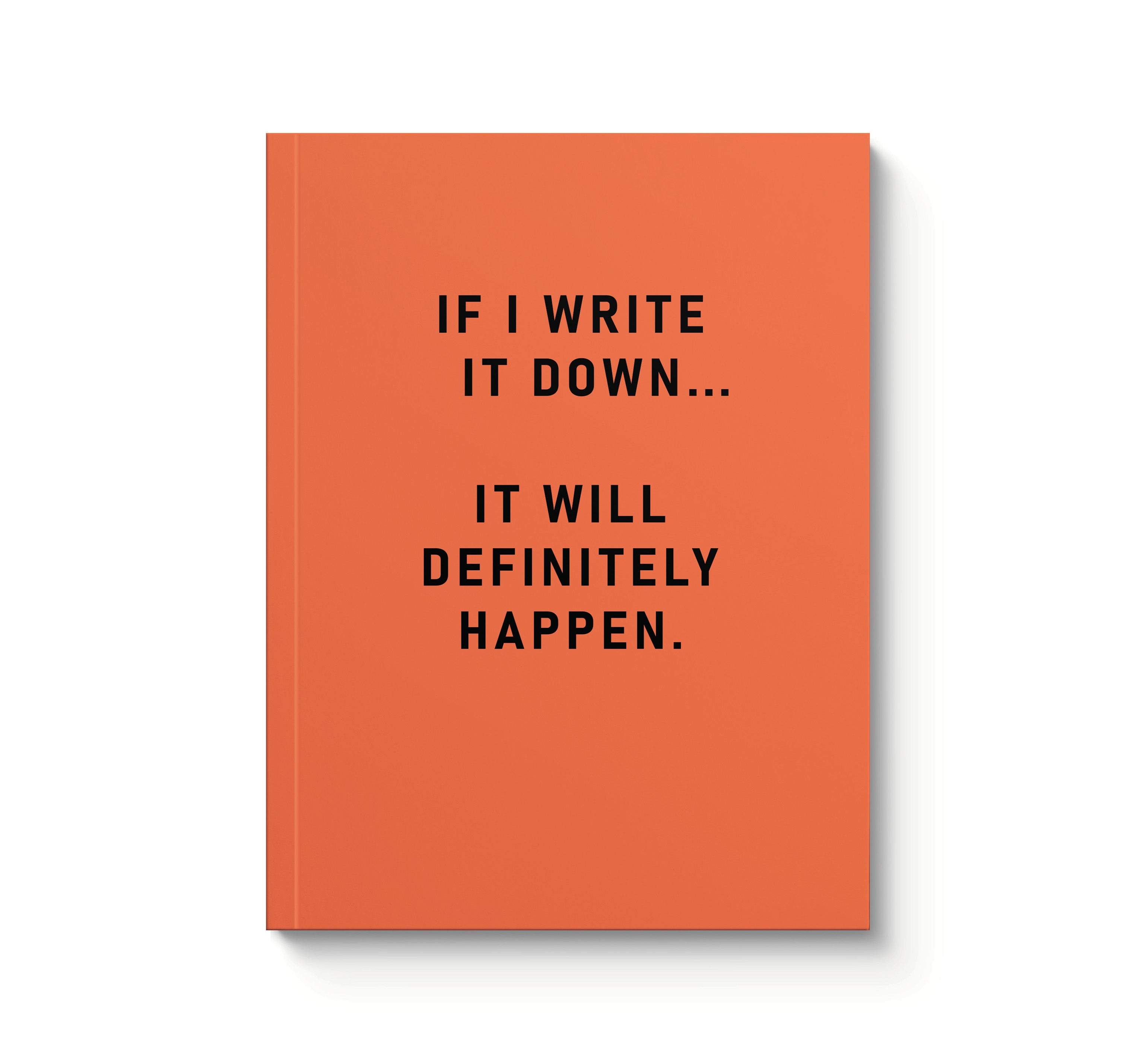 Picture of Definitely Happen Paperback Notebook (10419)
