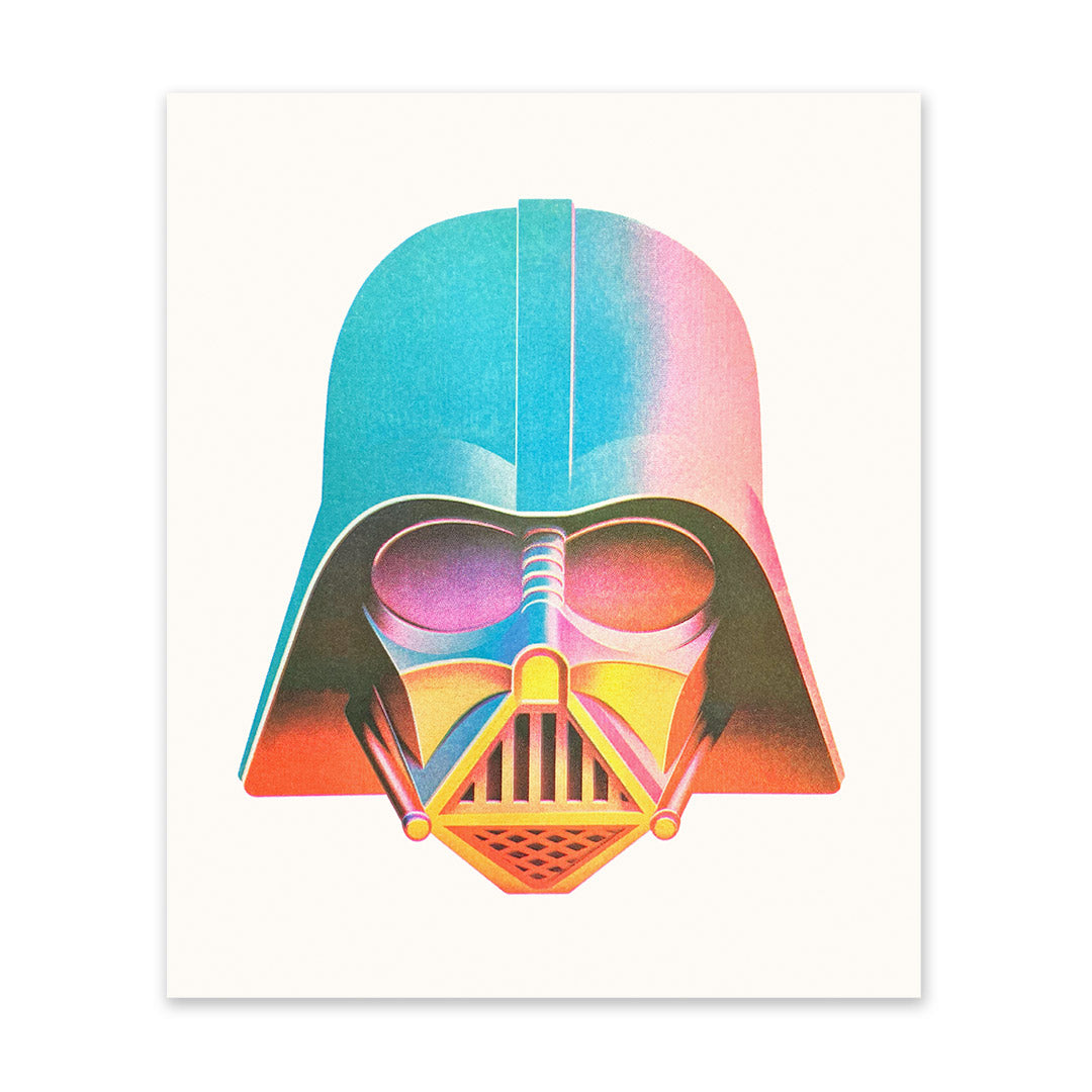 Picture of Retro Darth Riso Print (10x12) (10964)
