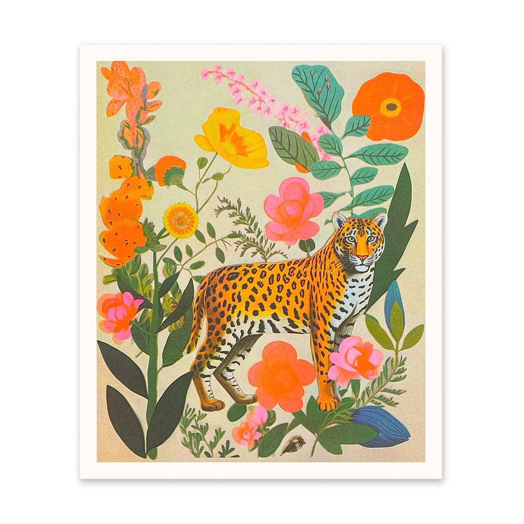 Picture of Leopard Collage Riso Print (10x12) (11006)