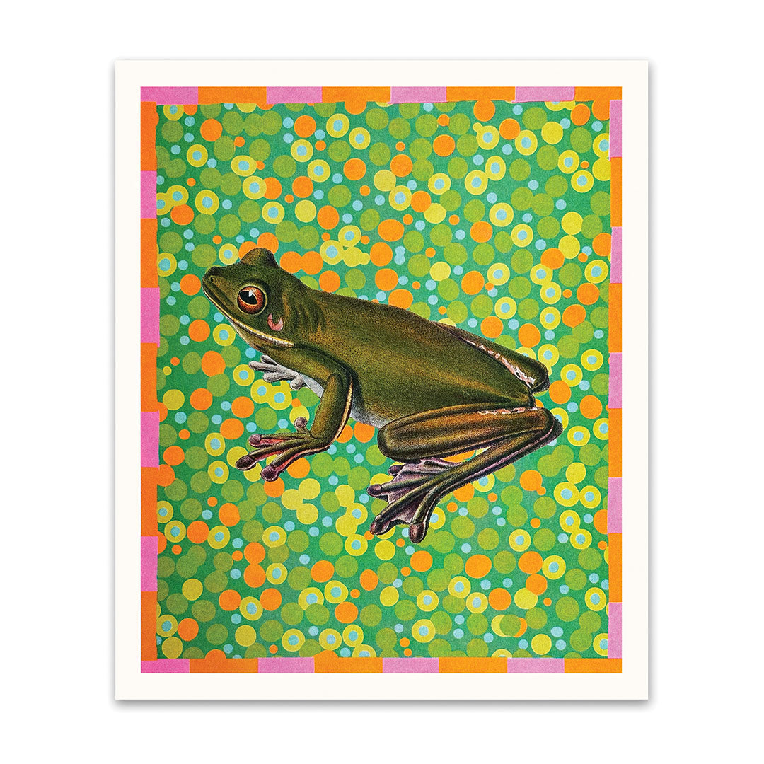 Picture of Frog Riso Print (10x12) (12174)