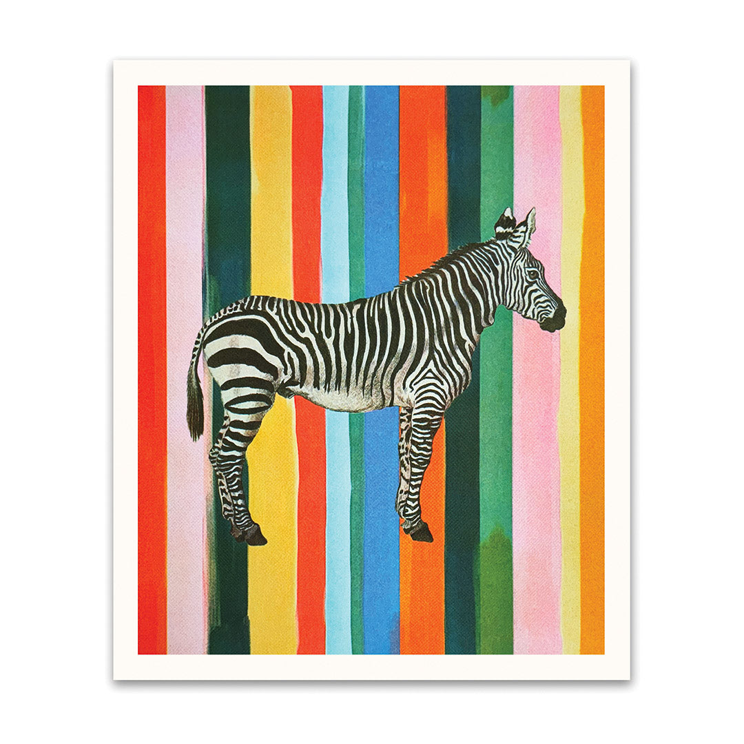 Picture of Zebra Riso Print (10x12) (12176)