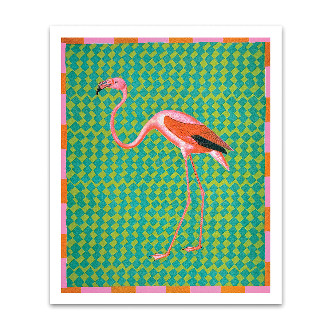 Picture of Flamingo Riso Print (10x12) (12193)