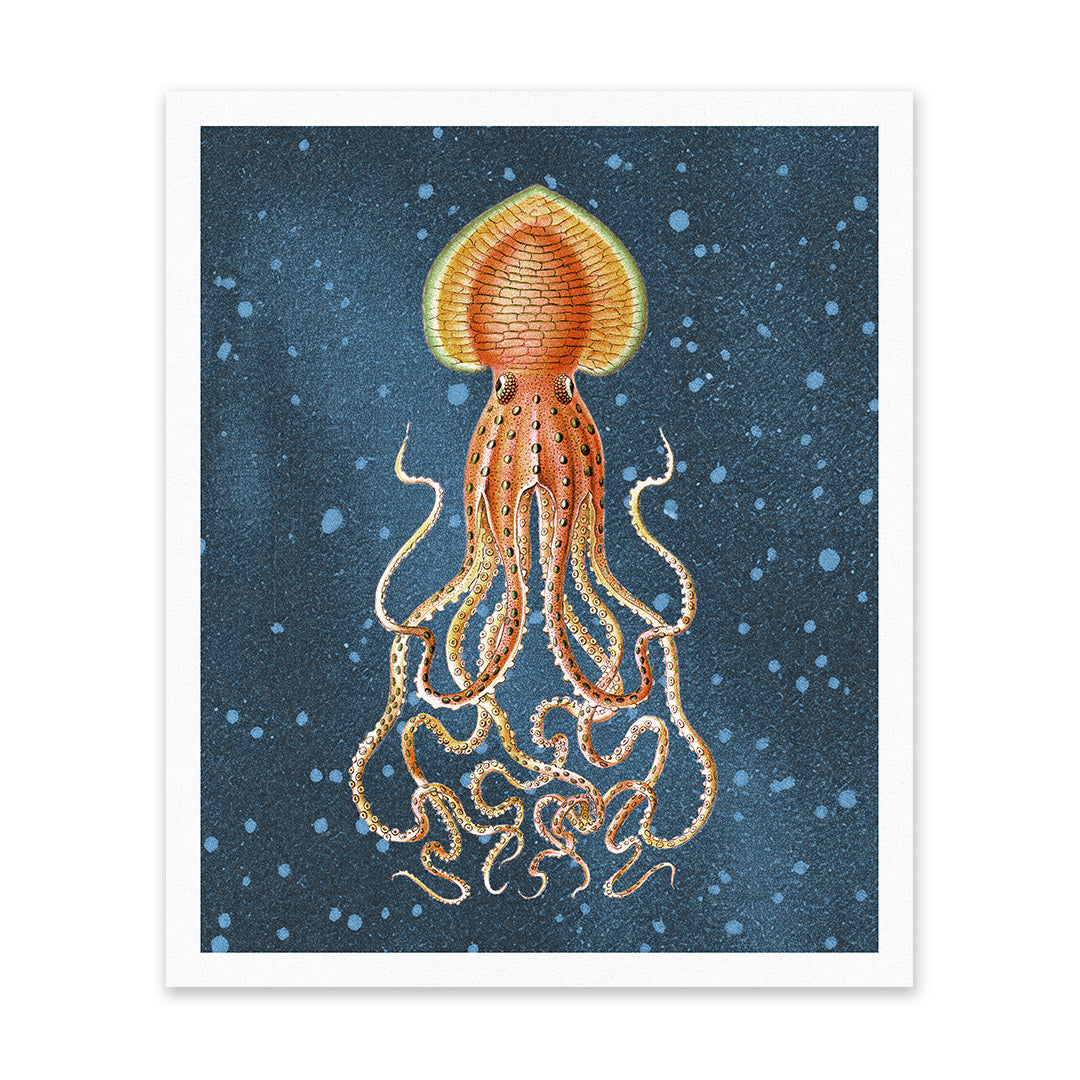 Picture of Giant Squid Riso Print (10x12) (12200)