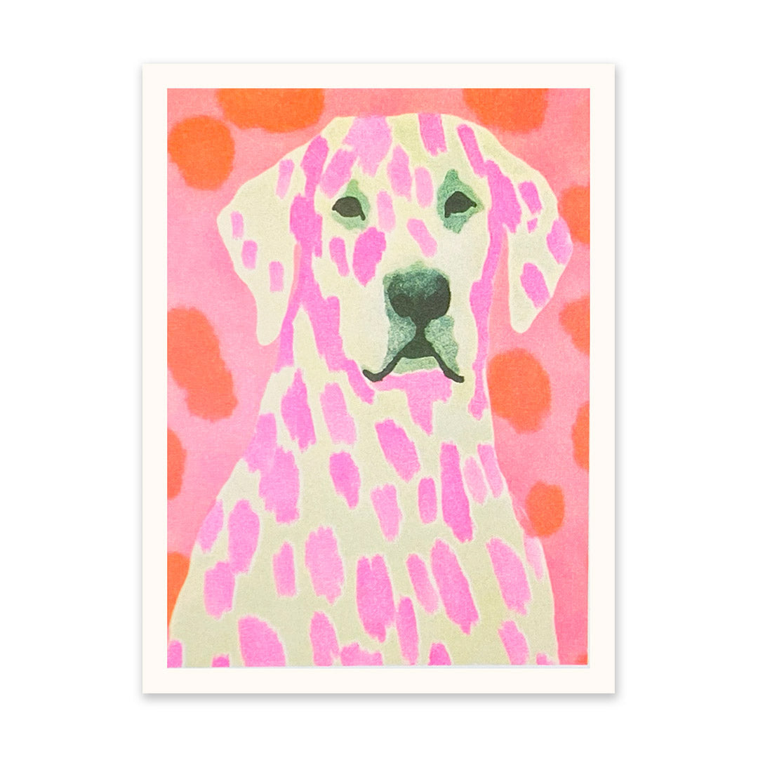 Picture of Neon Dalmatian Riso Print (6x8) (10924)