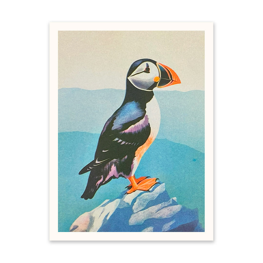 Picture of Puffin Riso Print (6x8) (10928)