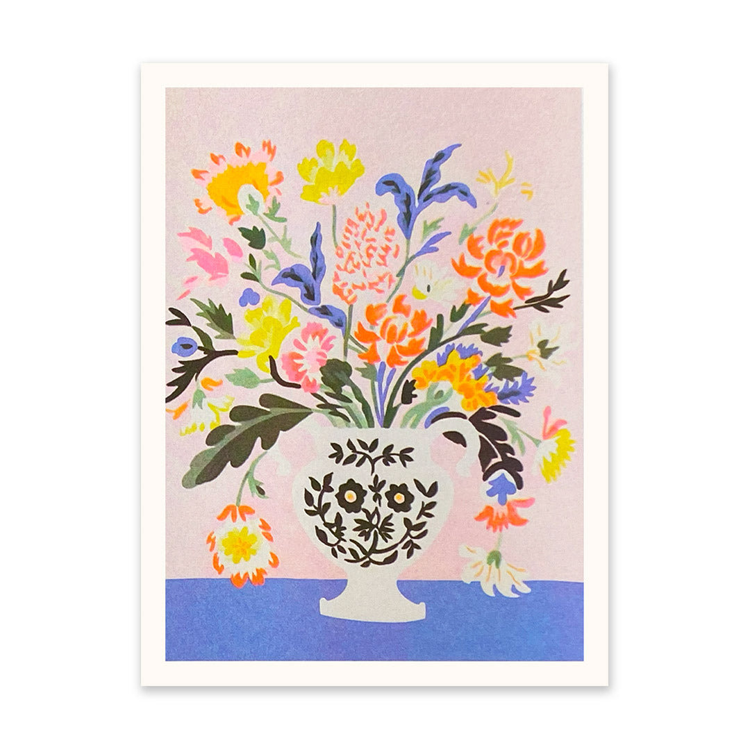 Picture of Modern Dutch Flowers Riso Print (6x8) (10939)