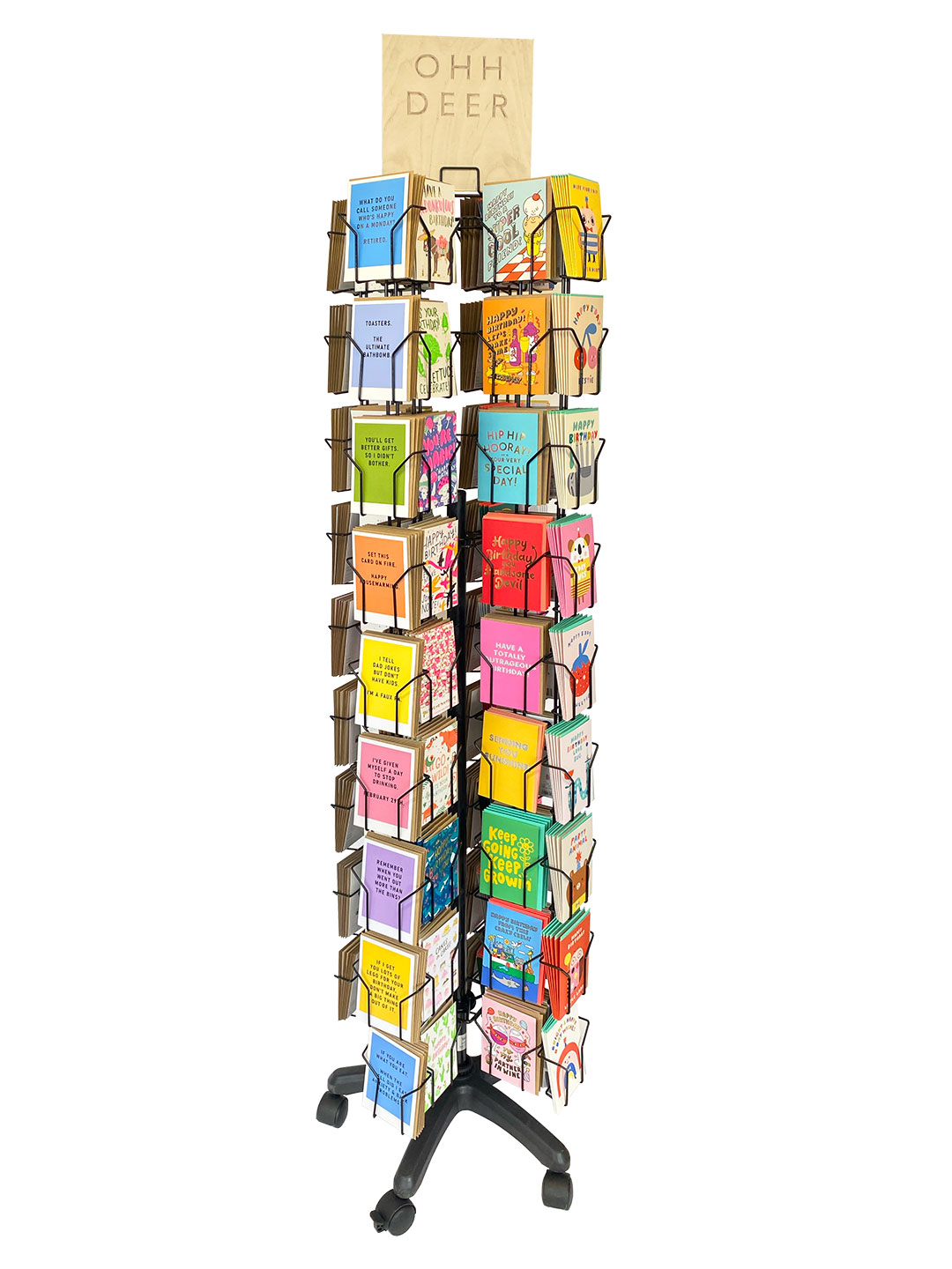 Picture of Flat Packed - 108 Pocket Card Spinner (POS05)