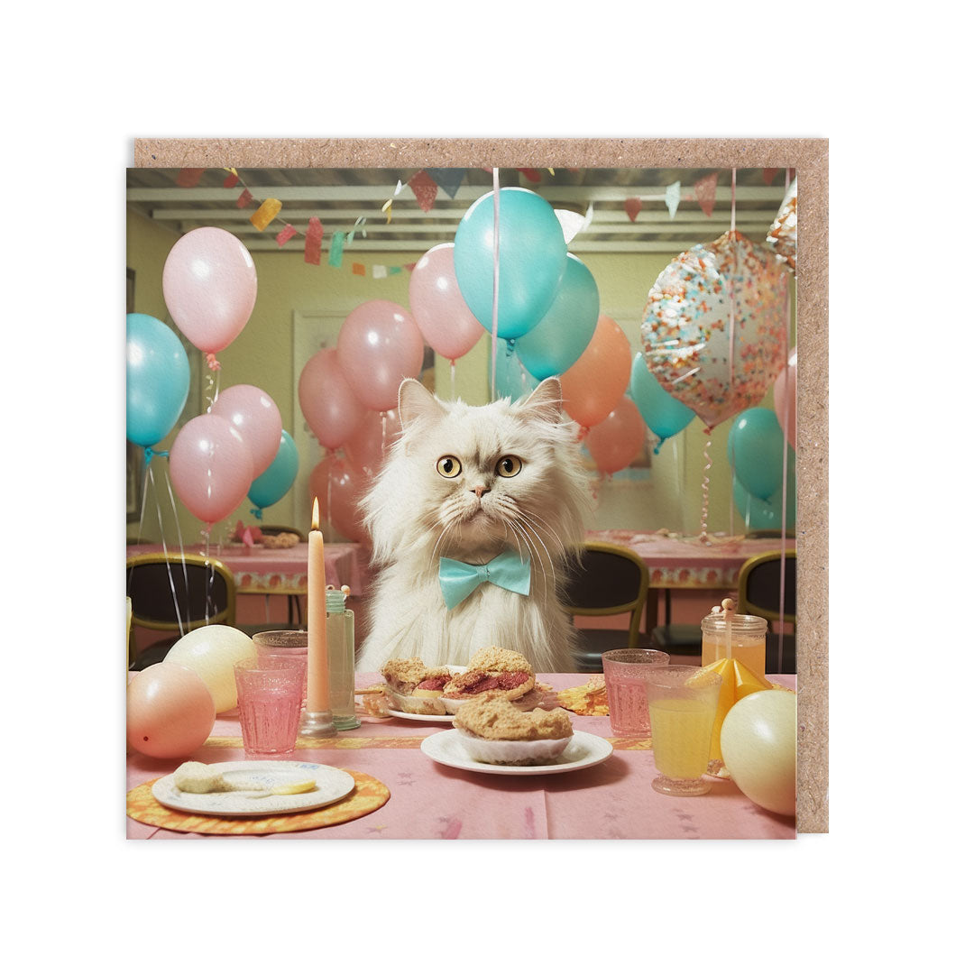 Picture of Birthday Cat Greeting Card (10507)