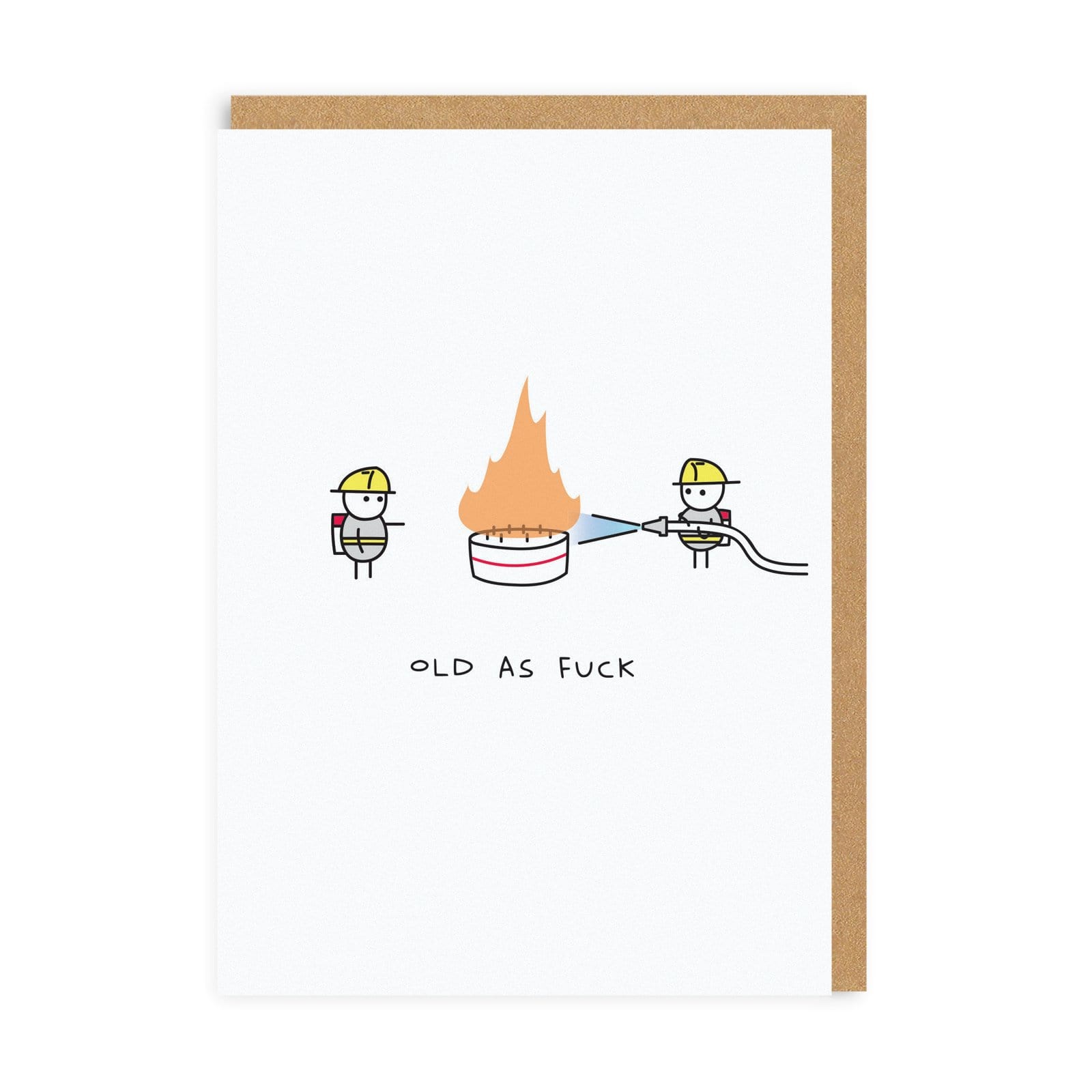 Picture of Old As Fuck Greeting Card (4735)