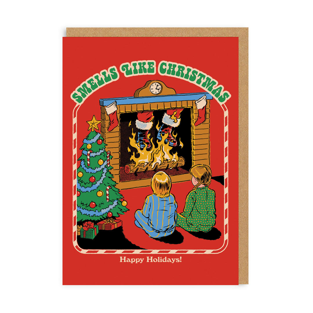 Picture of Smells Like Christmas Greeting Card (4658)