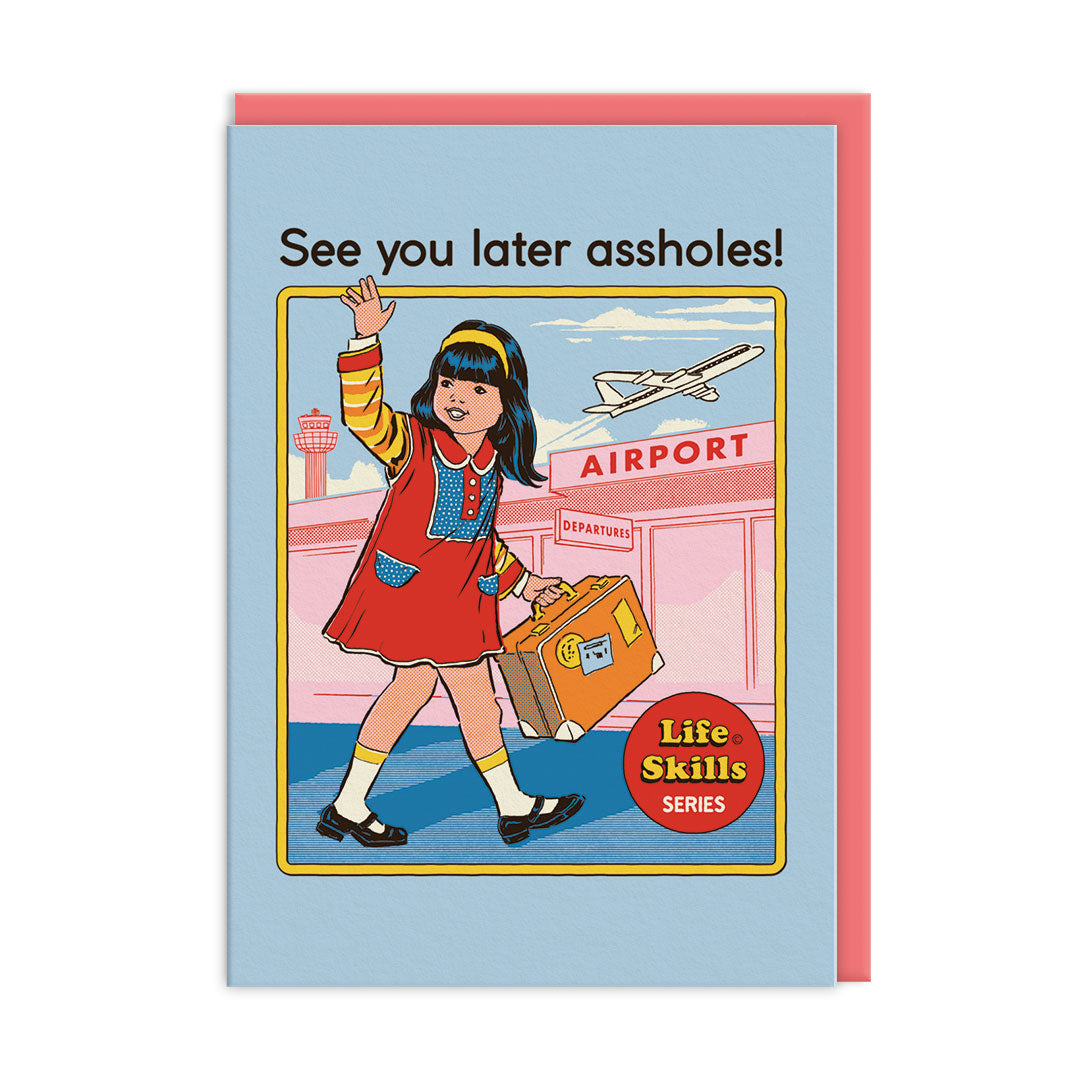 Picture of See You Later Greeting Card (8809)