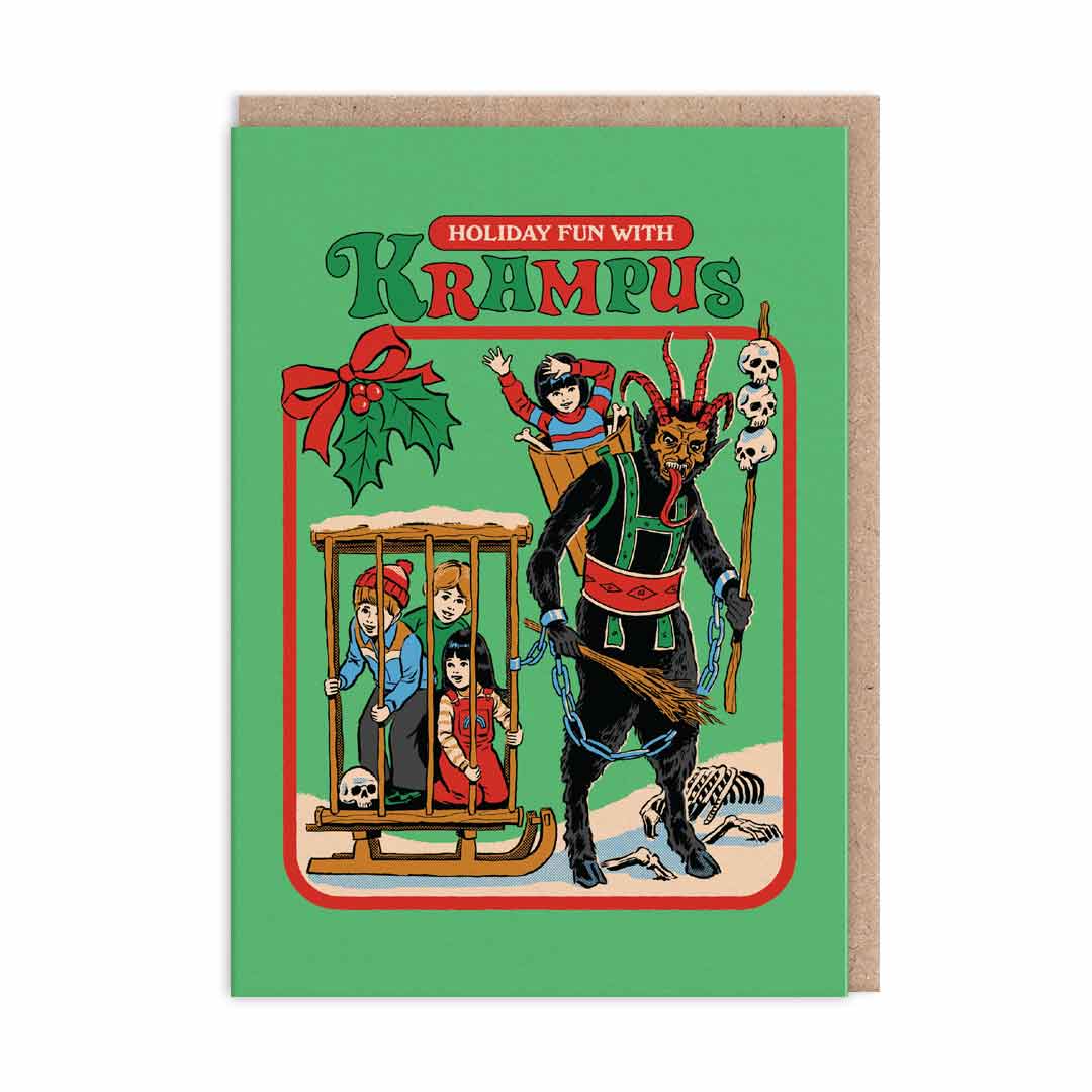 Picture of Merry Krampus Card (9687)