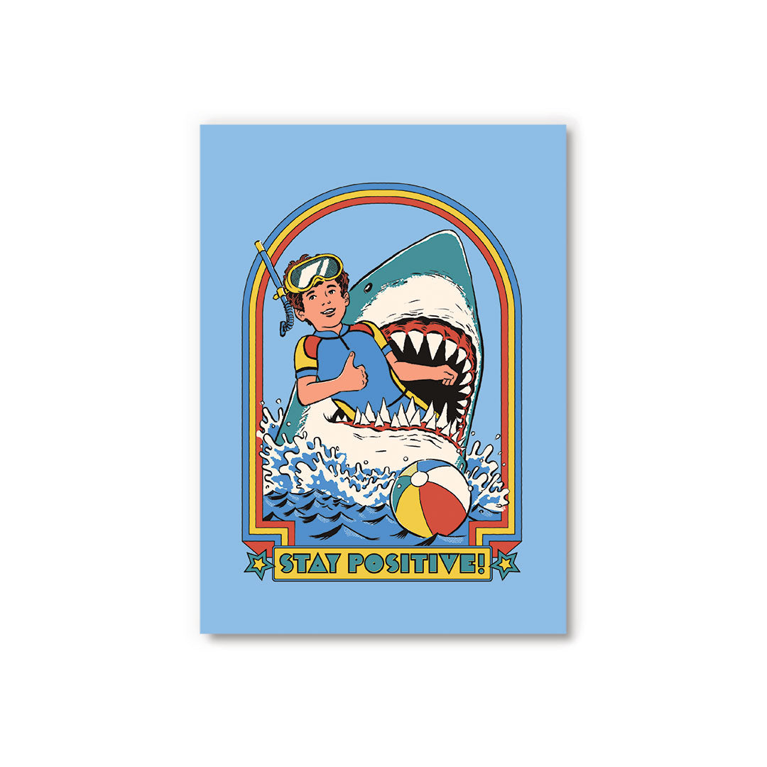 Picture of Stay Positive Postcard (12310)