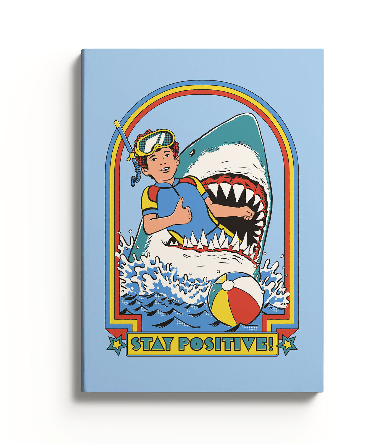 Picture of Stay Positive Paperback Notebook (A5) (9502)