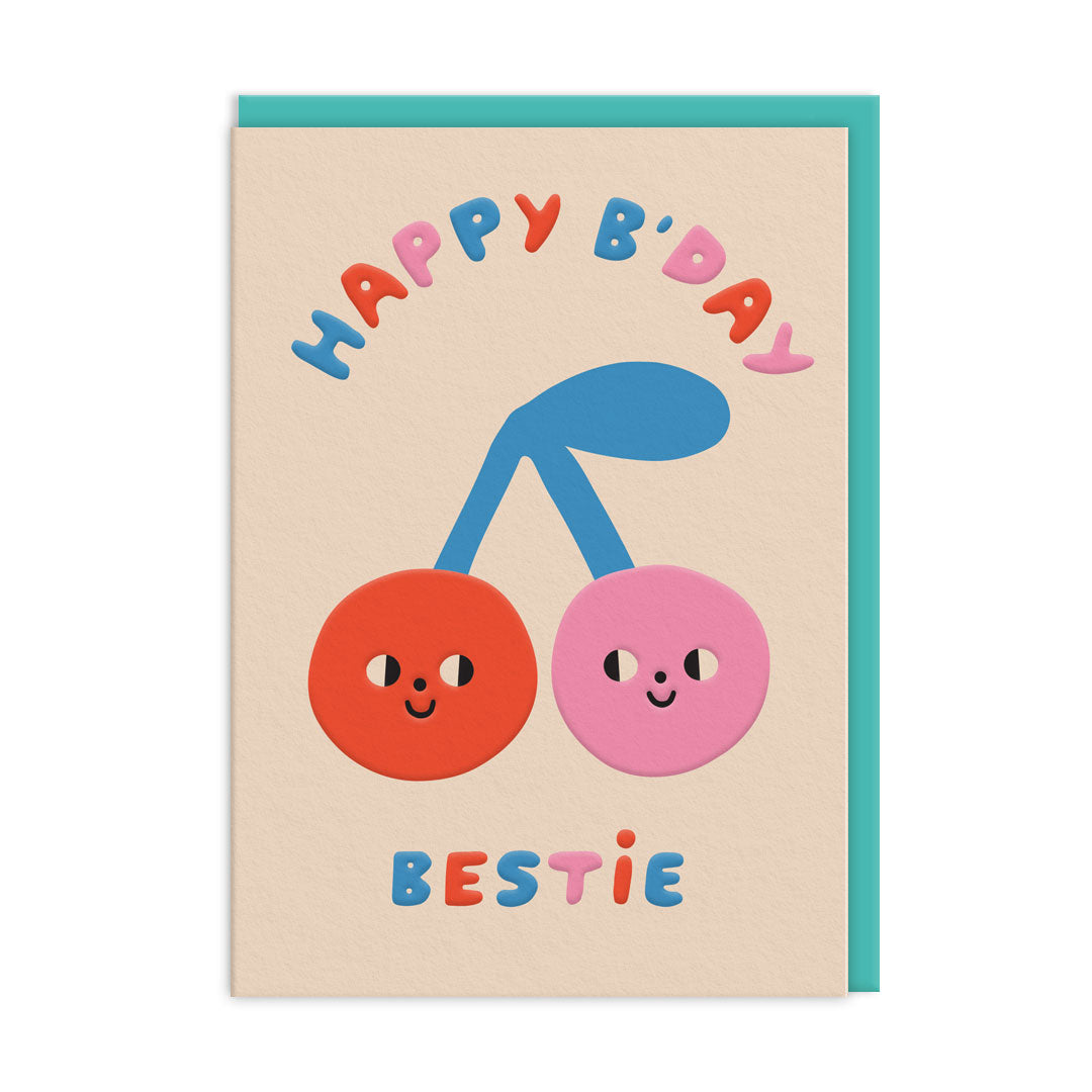 Picture of HBD Cherries Greeting Card (10447)