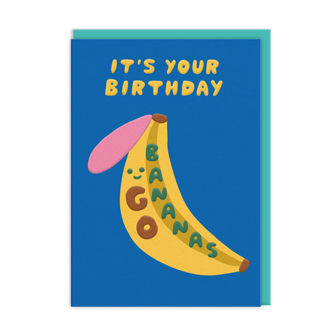 Picture of Go Bananas Bday Greeting Card (10450)