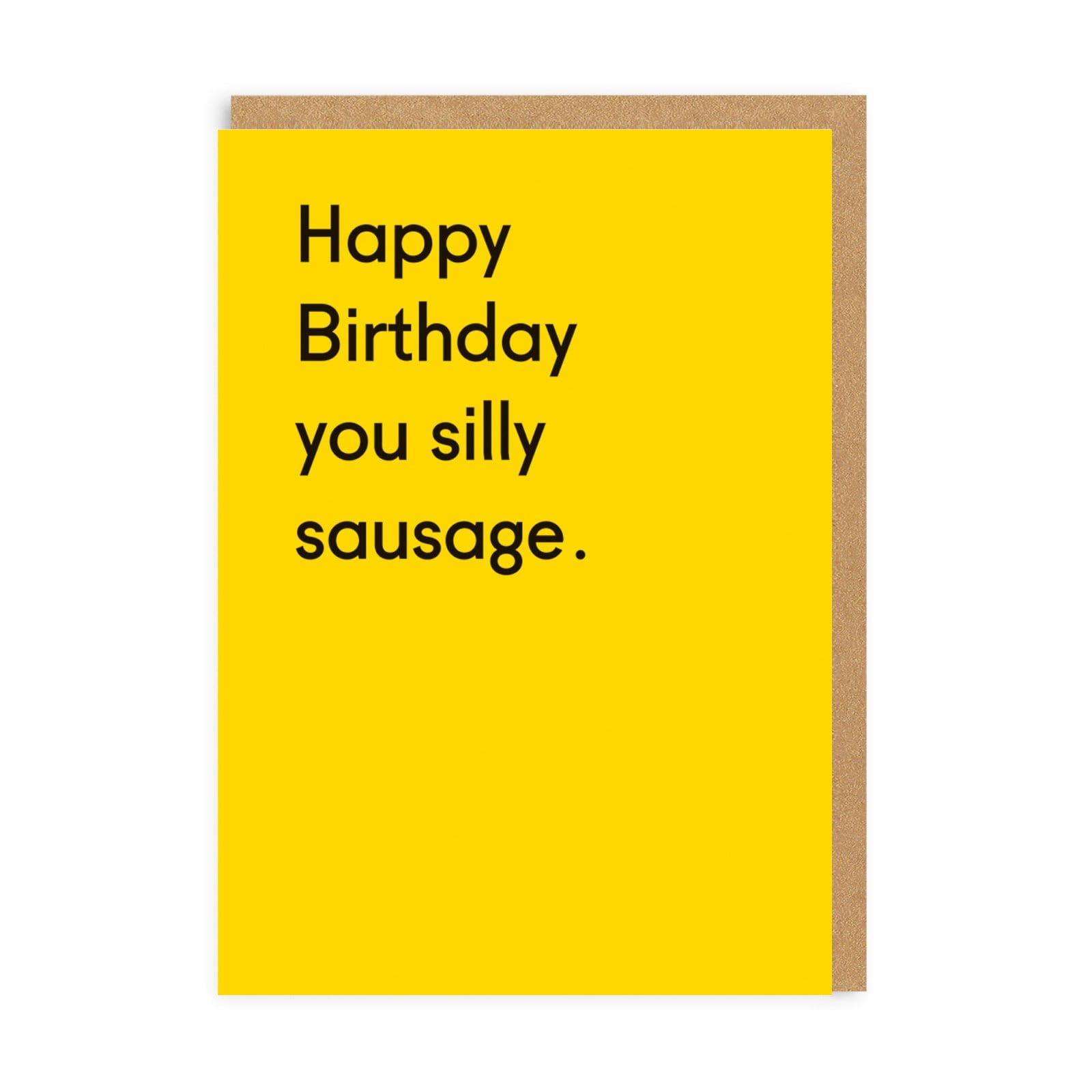 Picture of Silly Sausage Greeting Card (4065)