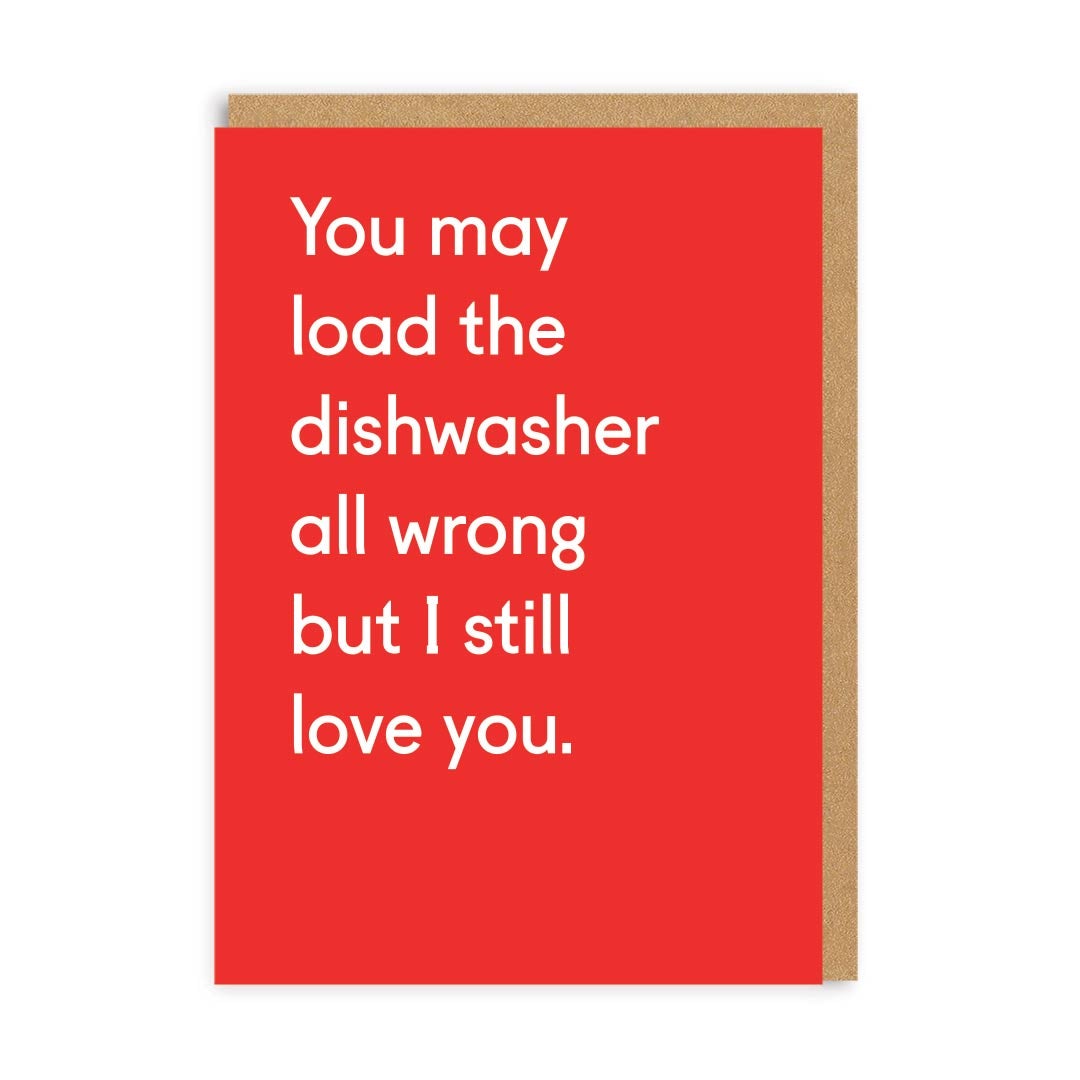 Picture of You May Load the Dishwasher all Wrong Card (5775)