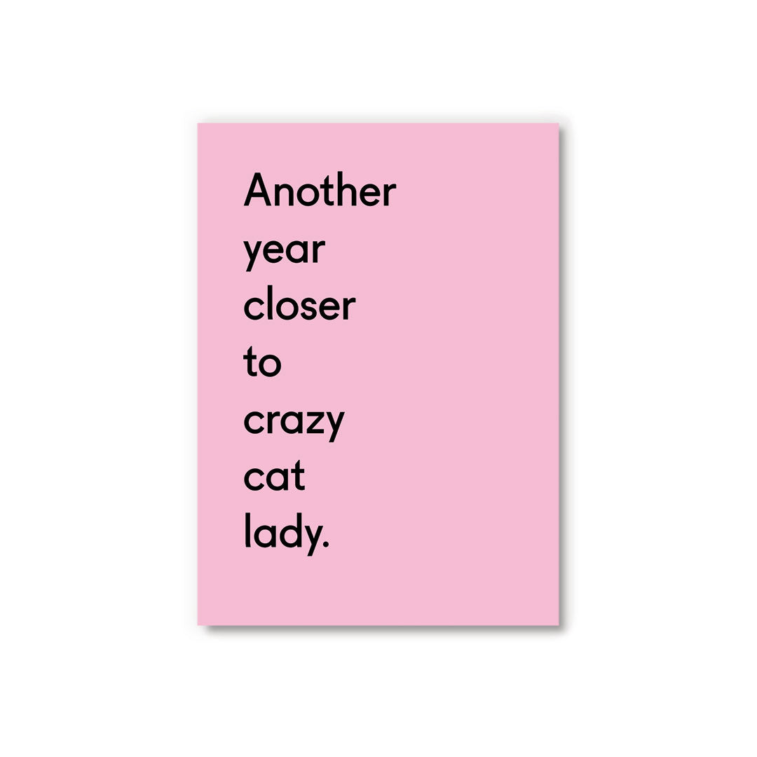 Picture of Crazy Cat Lady Postcard (12314)