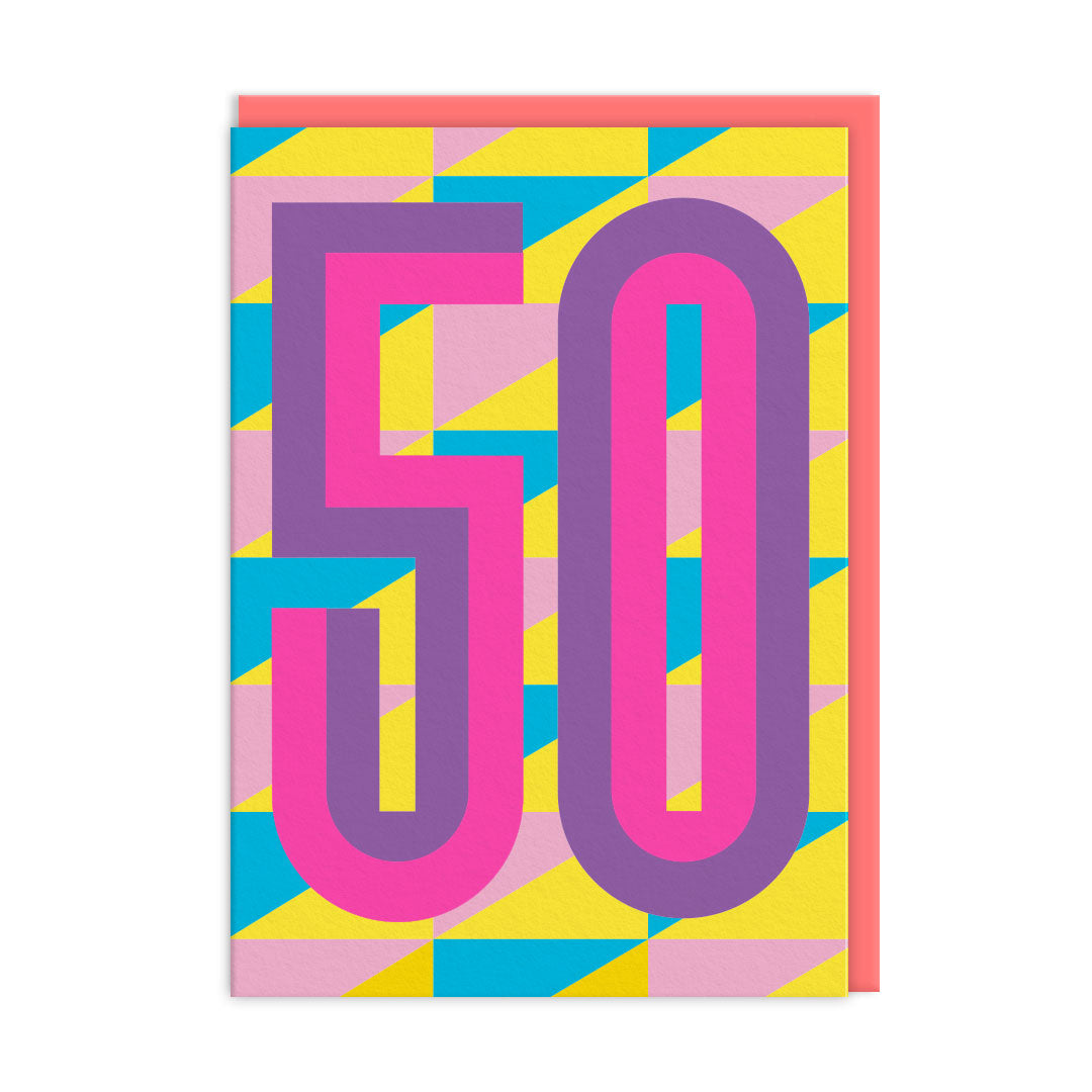 Picture of 50 Greeting Card (11428)