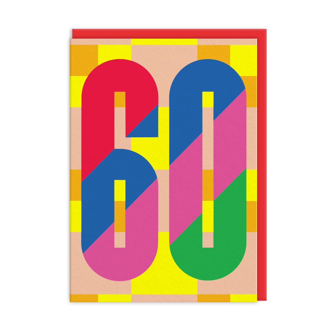 Picture of 60 Greeting Card (11429)