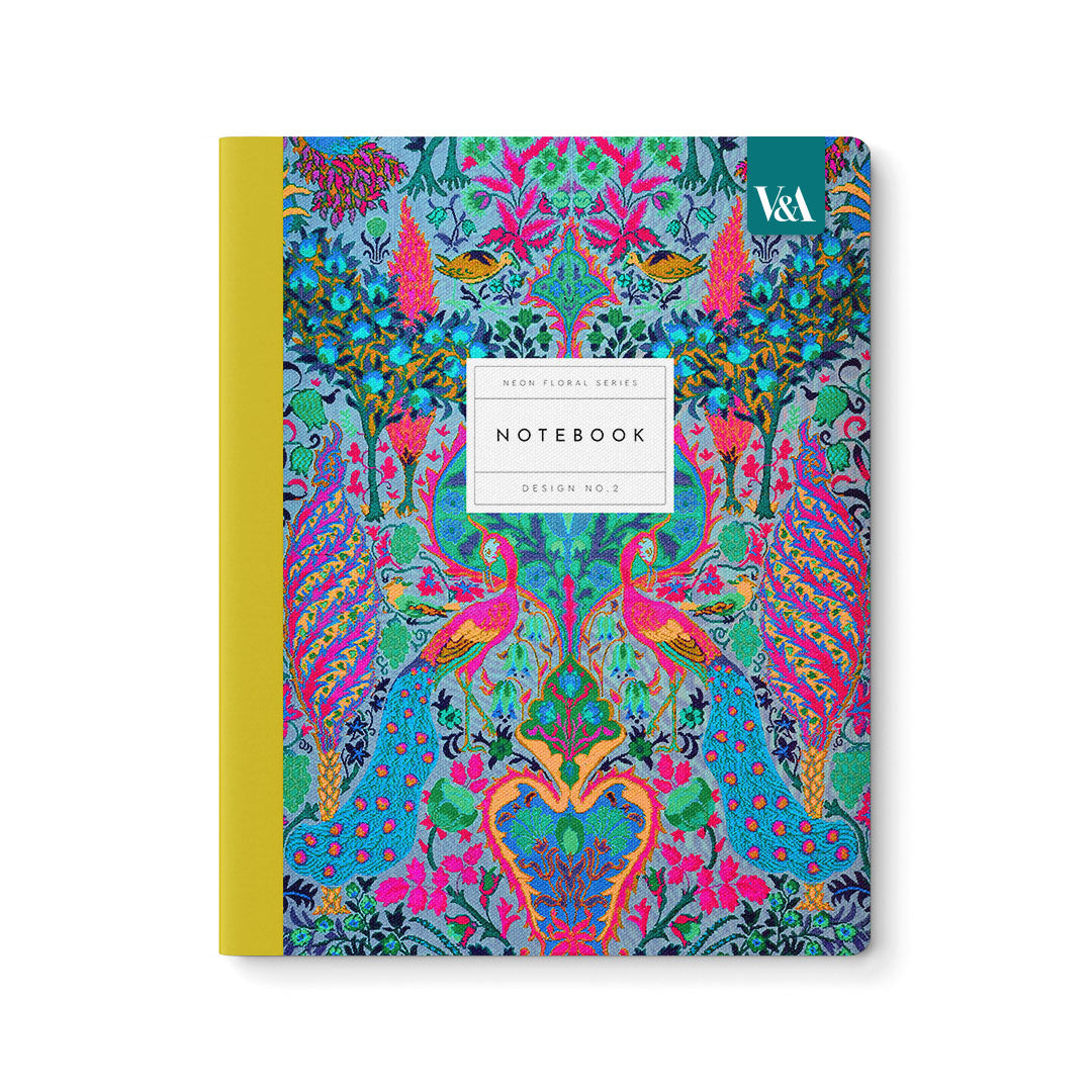 Picture of Floral Peacock  Exercise Book (12554)