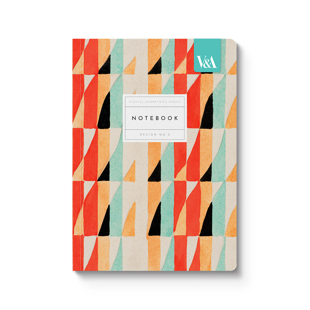 Picture of Geometrics Red Prism Paperback Notebook (12534)