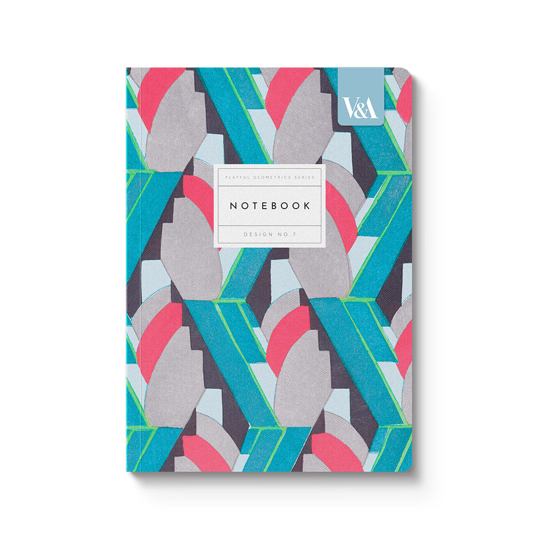 Picture of Geometrics Deco Mint  Paperback Notebook (12536)