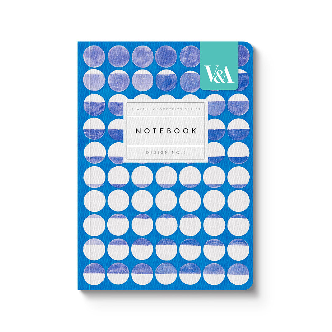 Picture of Geometrics Blue Eclipse Paperback Notebook (12542