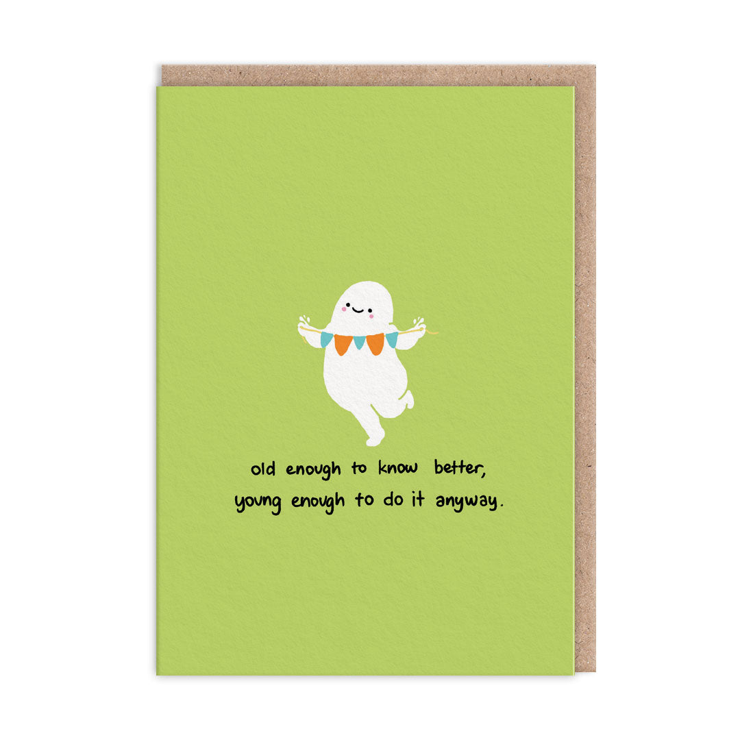 Picture of Old Enough Greeting Card (10485)