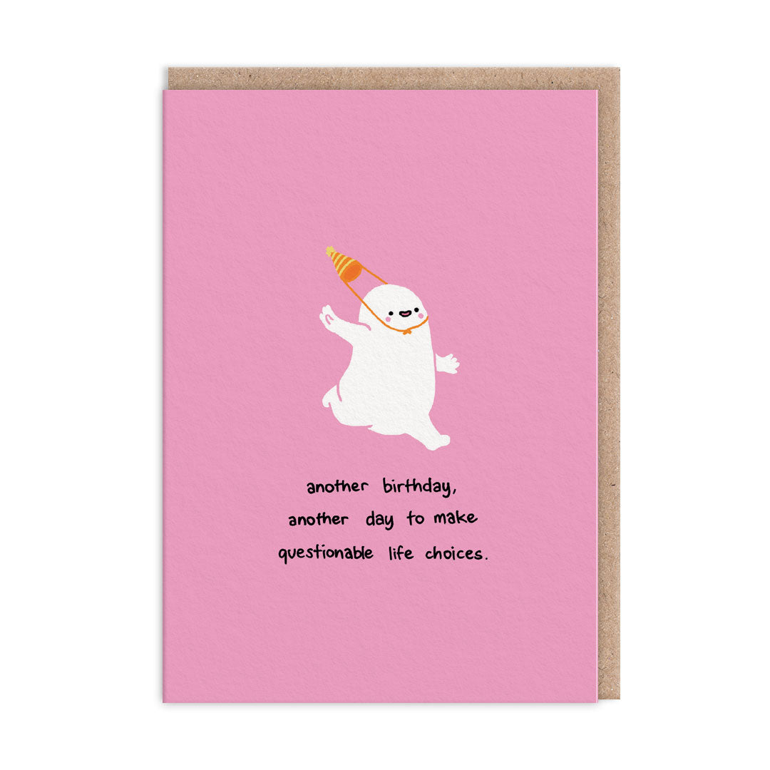 Picture of Questionable Life Choices Greeting Card (10486)