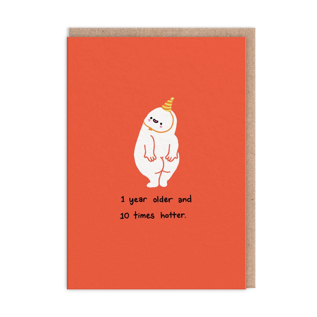 Picture of 10 Times Hotter Greeting Card (10526)