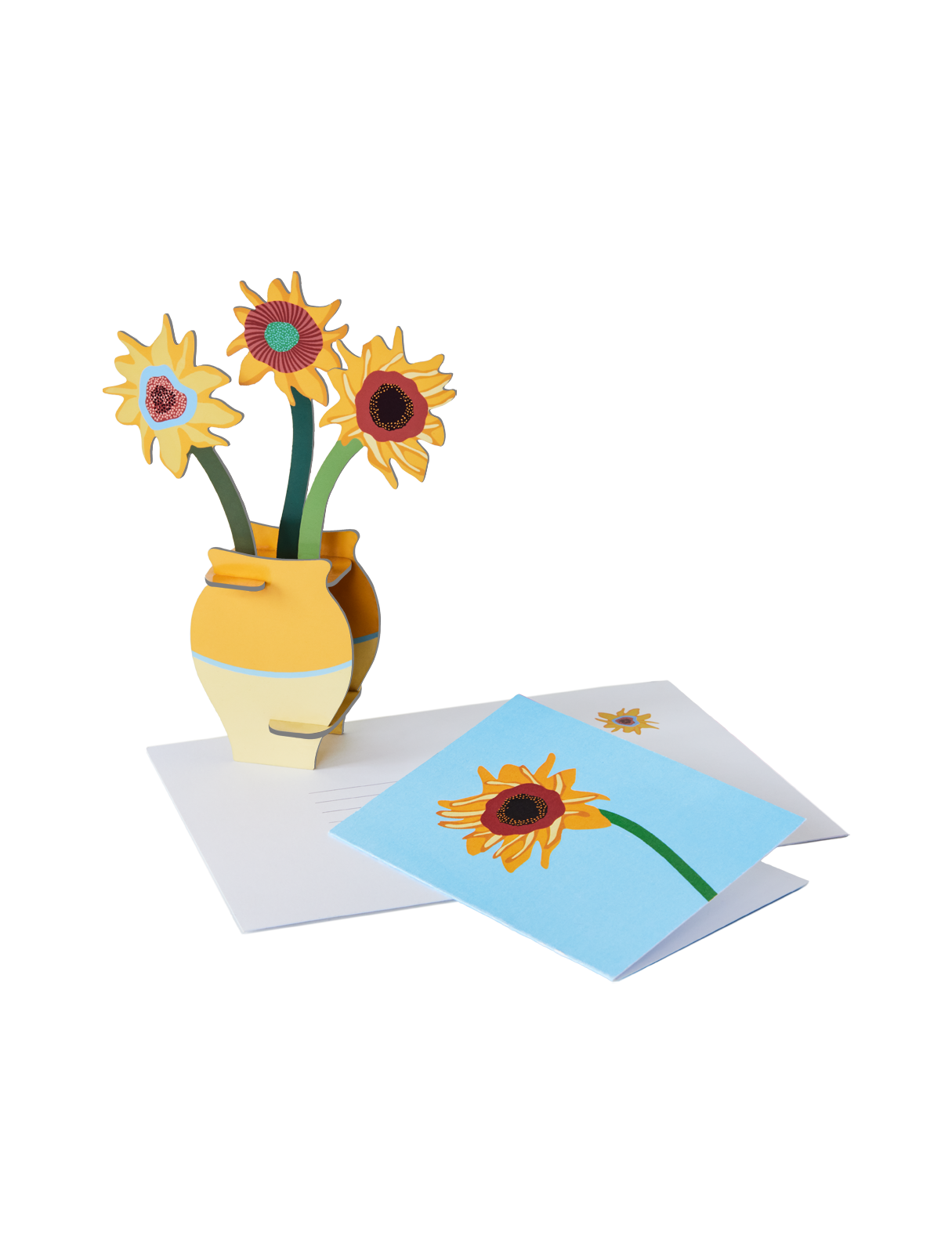 Picture of Pop Out Card, Van Gogh Flowers