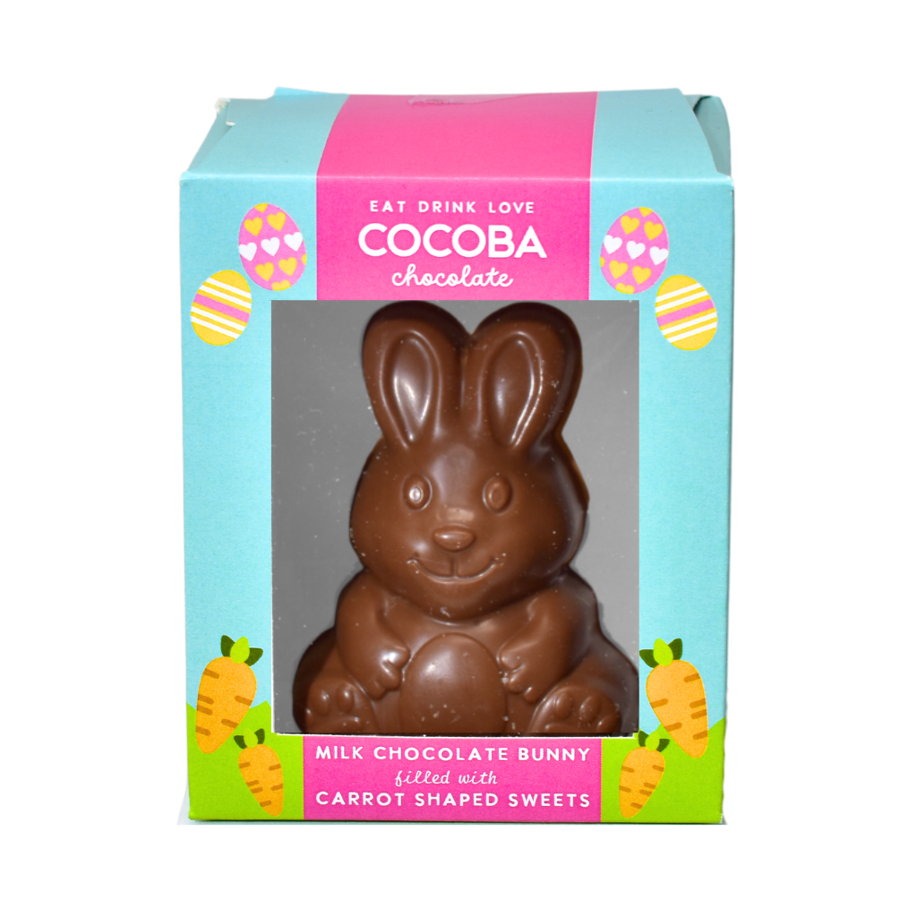 Picture of CHOCOLATE BUNNY WITH JELLY CARROTS