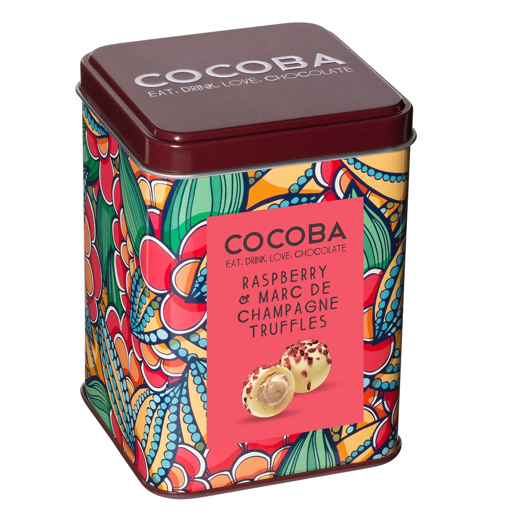 Picture of Raspberry & Champagne Truffles Gift Tin