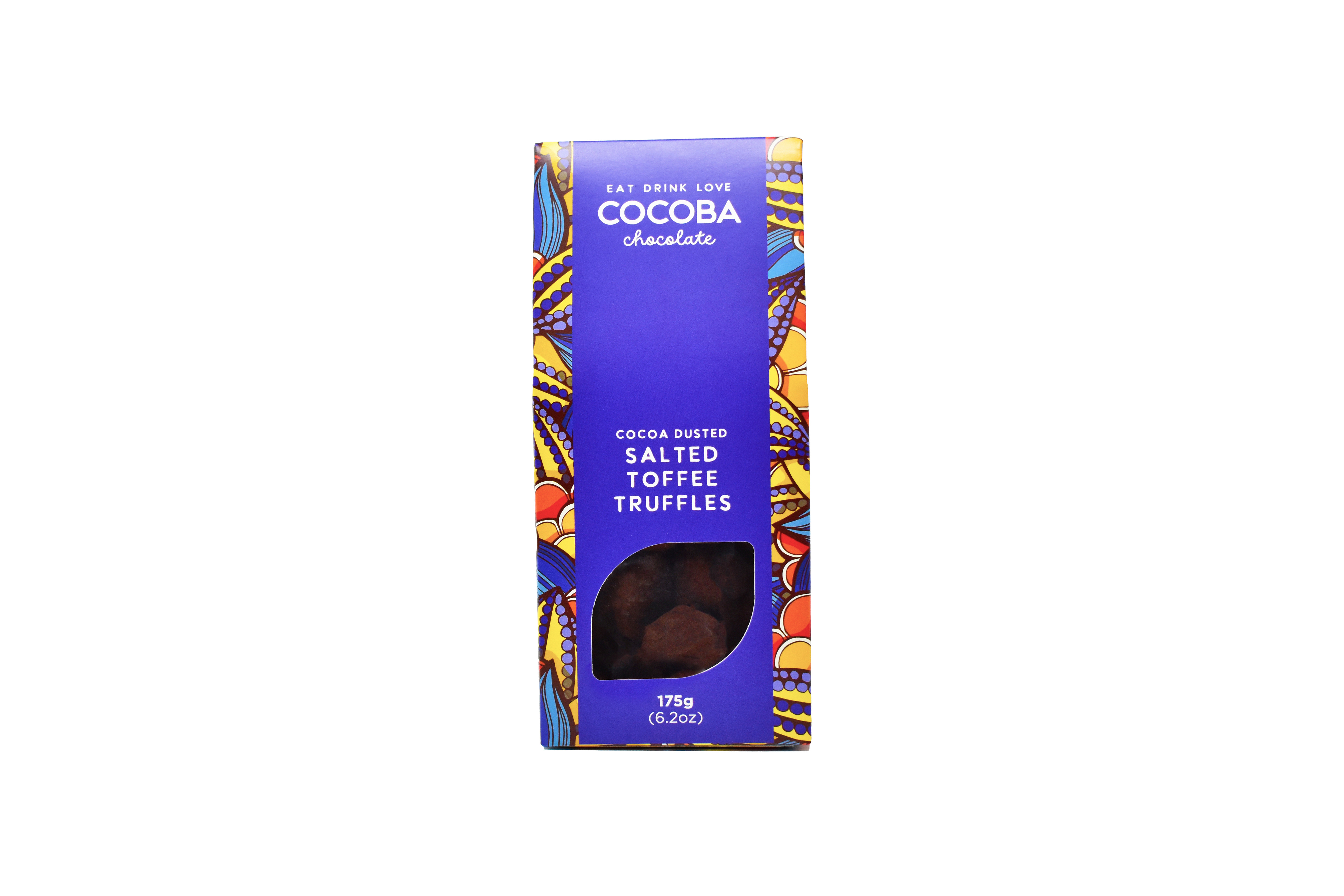 Picture of Cocoa Dusted Salted Toffee Truffles