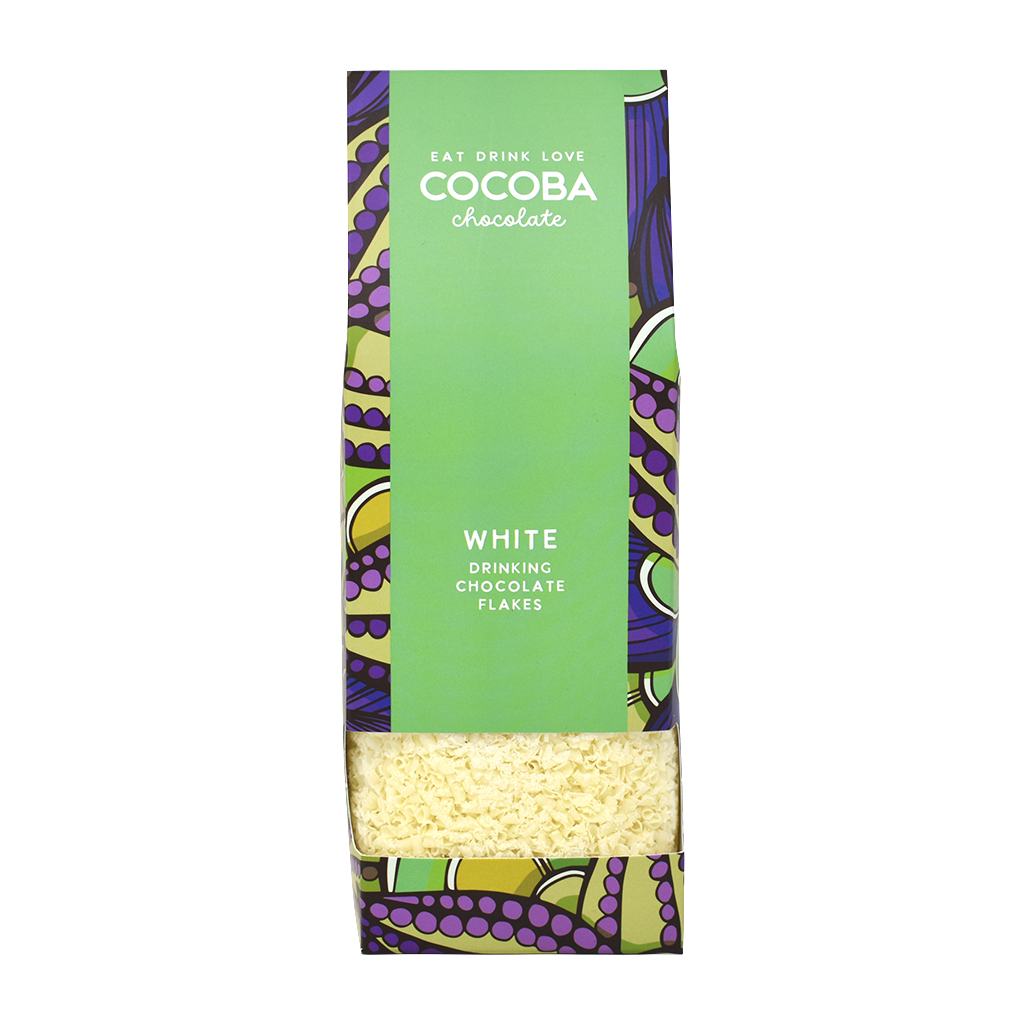 Picture of White Drinking Chocolate Flakes