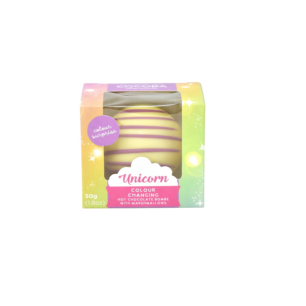 Picture of Unicorn Color Surprise Hot Chocolate Bombe, Ind