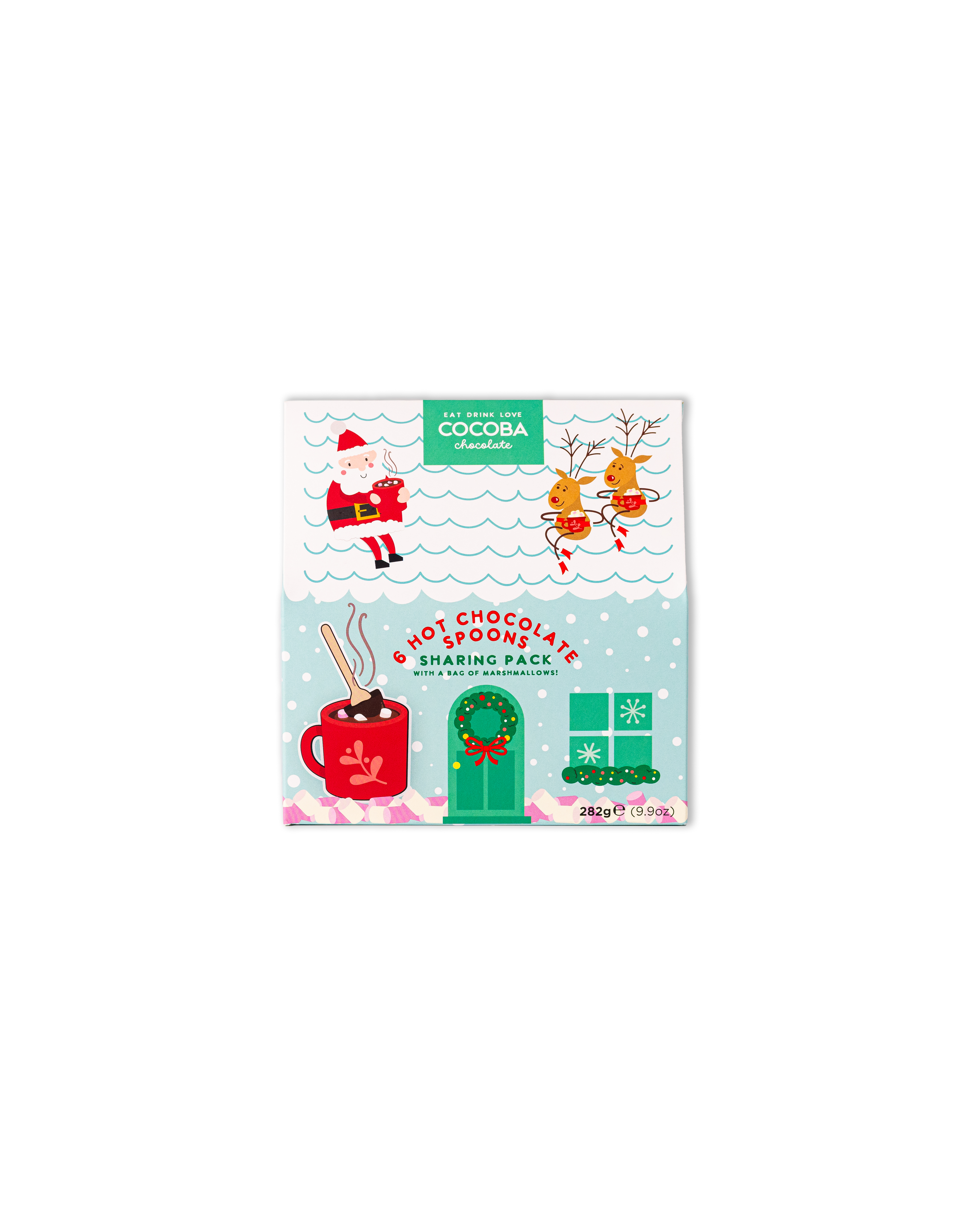 Picture of Family Pack of Hot Chocolate Spoons 6 Pack (2 x 50
