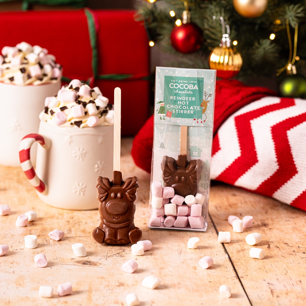 Picture of Reindeer Hot Chocolate Stirrer