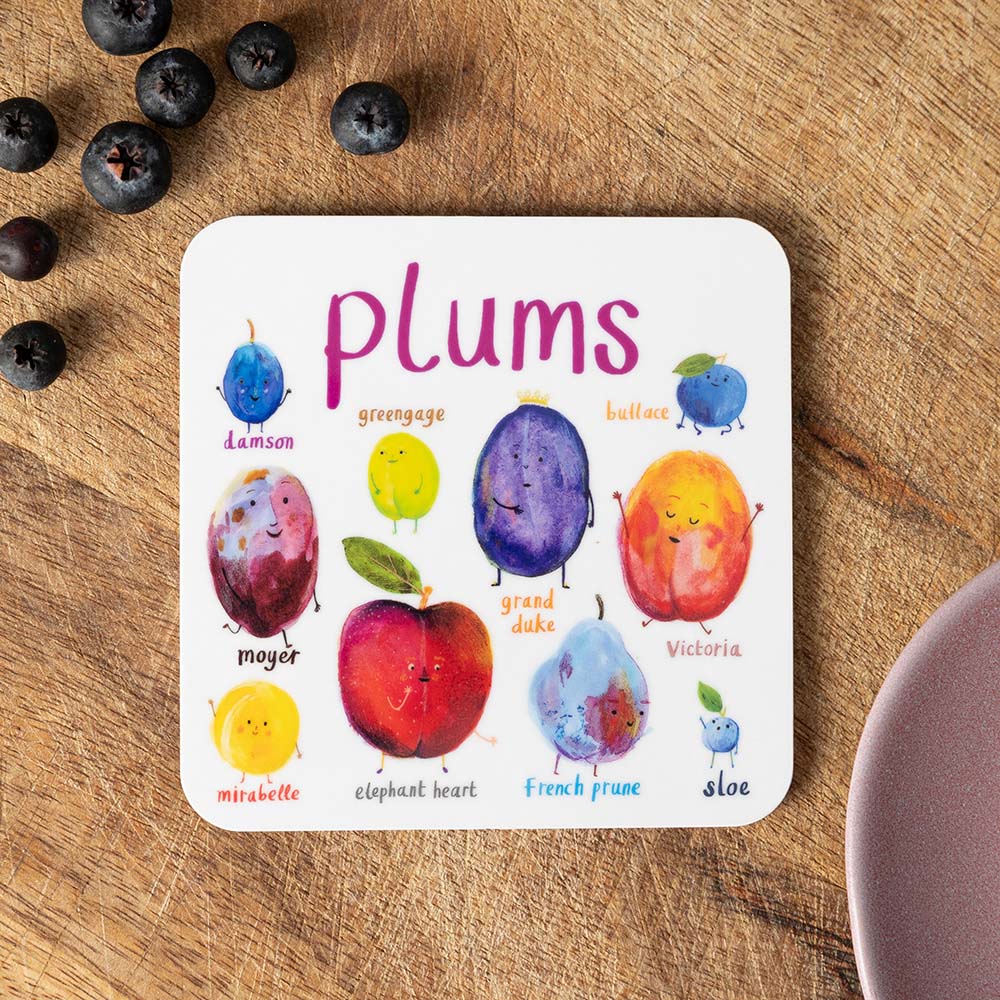 Picture of Plums Coaster