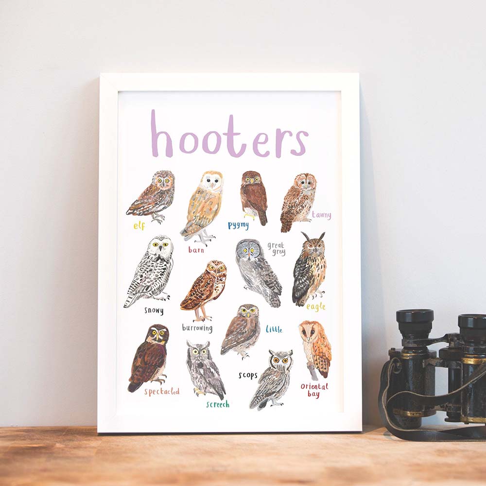 Picture of Hooters A4 Print