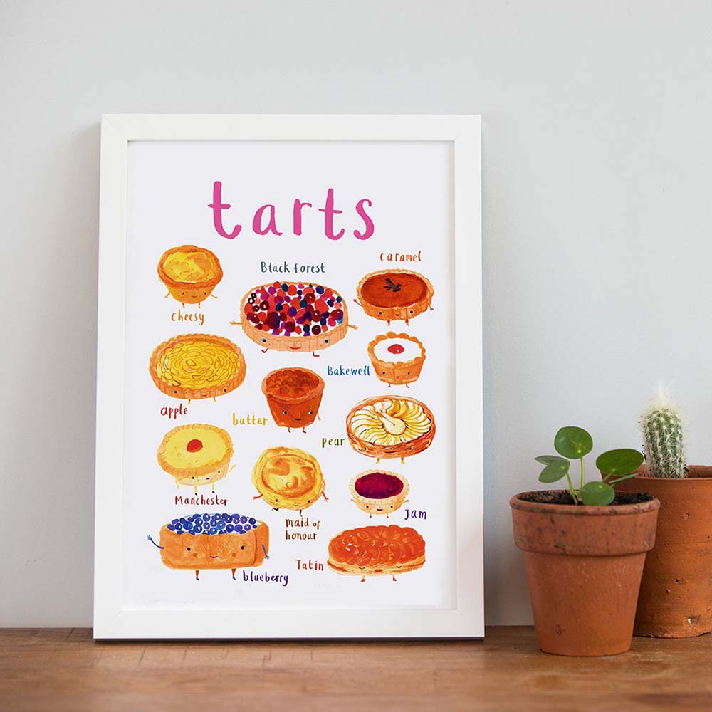 Picture of Tarts A4 Print