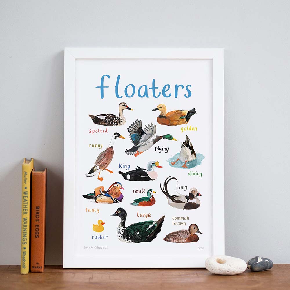 Picture of Floaters A4 Print